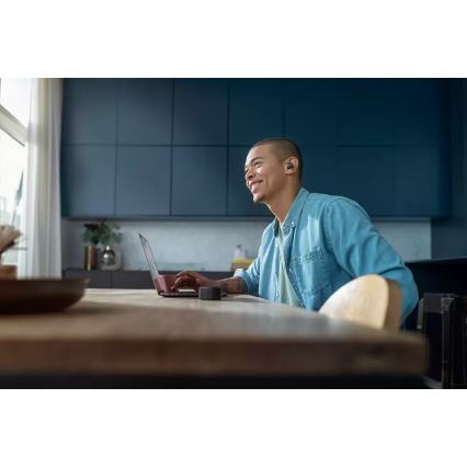 Philips TAT8505BK/00 - Draadloze hoofdtelefoons IPX4 2x 55 mAh + 560 mAh zwart