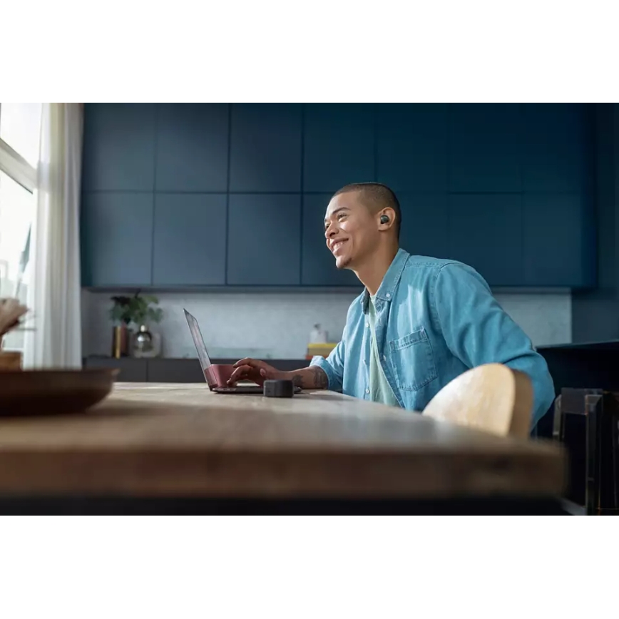 Philips TAT8505BK/00 - Draadloze hoofdtelefoons IPX4 2x 55 mAh + 560 mAh zwart
