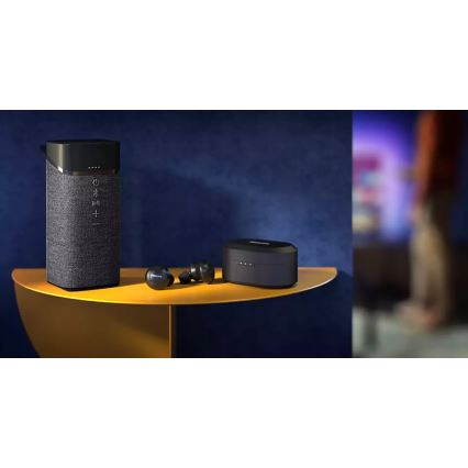 Philips TAT8505BK/00 - Ecouteurs sans fil IPX4 2x 55 mAh + 560 mAh noir