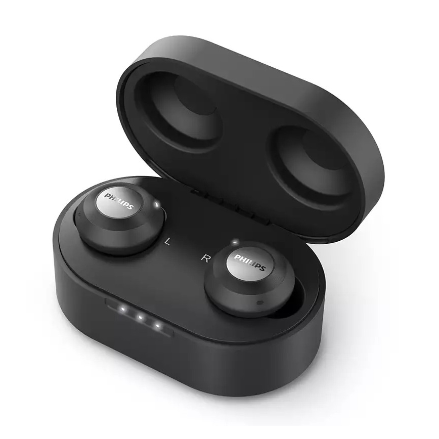 Philips TAT8505BK/00 - Ecouteurs sans fil IPX4 2x 55 mAh + 560 mAh noir