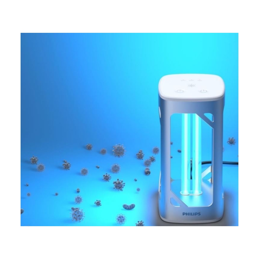 Philips - Desinfecterende germicidale lamp met UV-C sensor/24W/230V