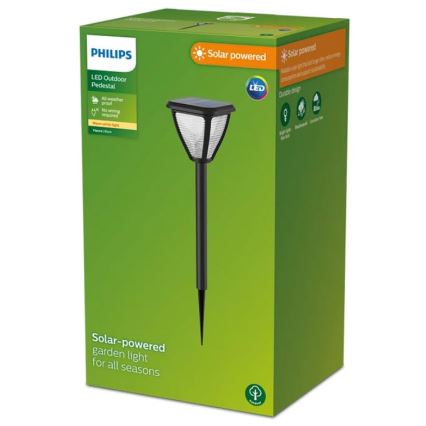 Philips - LED Zonne-energie lamp VAPORA LED/1,5W/3,7V 1500 mAh IP44