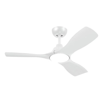 Philips - Ventilateur de plafond LED dimmable OLAS LED/24W/230V Ø 106 cm blanc + télécommande