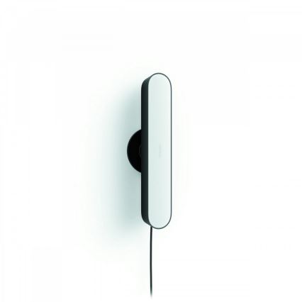 Philips - Verleng set LED RGB Dimbaar tafellamp Hue PLAY LED/6W/230V zwart