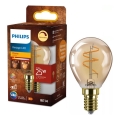 Philips VINTAGE LED-dimbare P45 lamp E14/3,1W/230V 2200K
