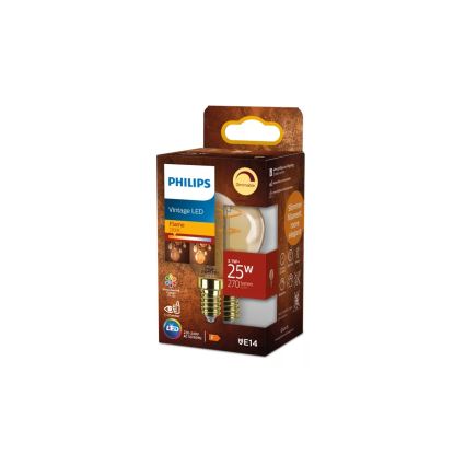Philips VINTAGE LED-dimbare P45 lamp E14/3,1W/230V 2200K