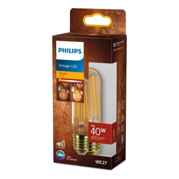Philips Vintage LED-lamp T32 E27/7W/230V 1800K