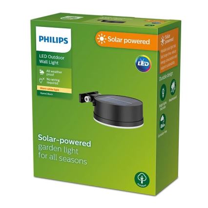 Philips - LED Solar Wandlamp VYNCE LED/1,5W/3,7V 1500 mAh IP44