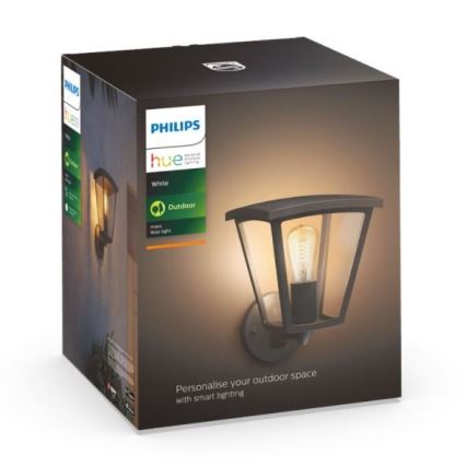 Philips - Dimbare Wand Lamp voor Buiten Hue INARA 1xE27/7W/230V Wi-Fi IP44