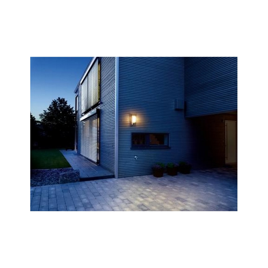 Philips - Wand Lamp voor Buiten met Sensor BRIDGE 1xE27/15W/230V IP44