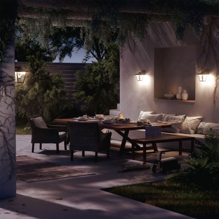 Philips - Wandlamp voor buiten KINNO 1xE27/25W/230V IP44