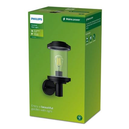 Philips - Wandlamp voor buiten LISTRA 1xE27/25W/230V IP44
