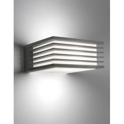 Philips - Wandlamp voor buiten 1xE27/15W/230V IP44 antraciet