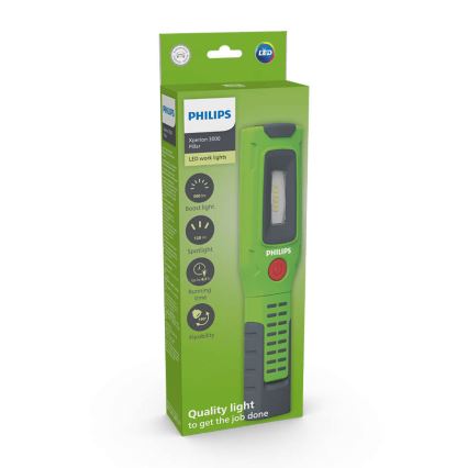 Philips X30PILLX1-LED Oplaadbare zaklamp XPERION LED/5W/3,7V 200 lm 2500 mAh 6000K