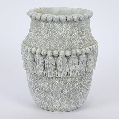 Pichet décoratif gris 25,5x20,5 cm