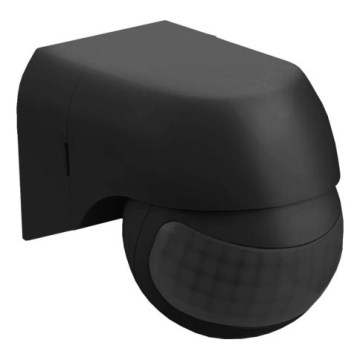 PIR-bewegingssensor 180° IP44 zwart