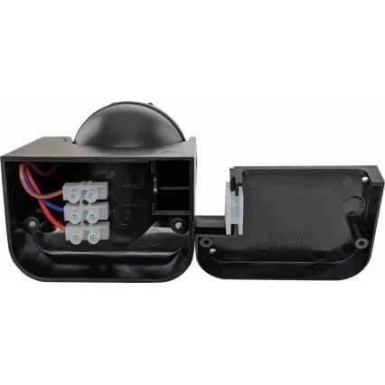 PIR-bewegingssensor voor buiten 1200W/230V IP44, zwart