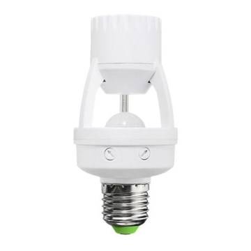 PIR Sensor voor E27 lamp wit