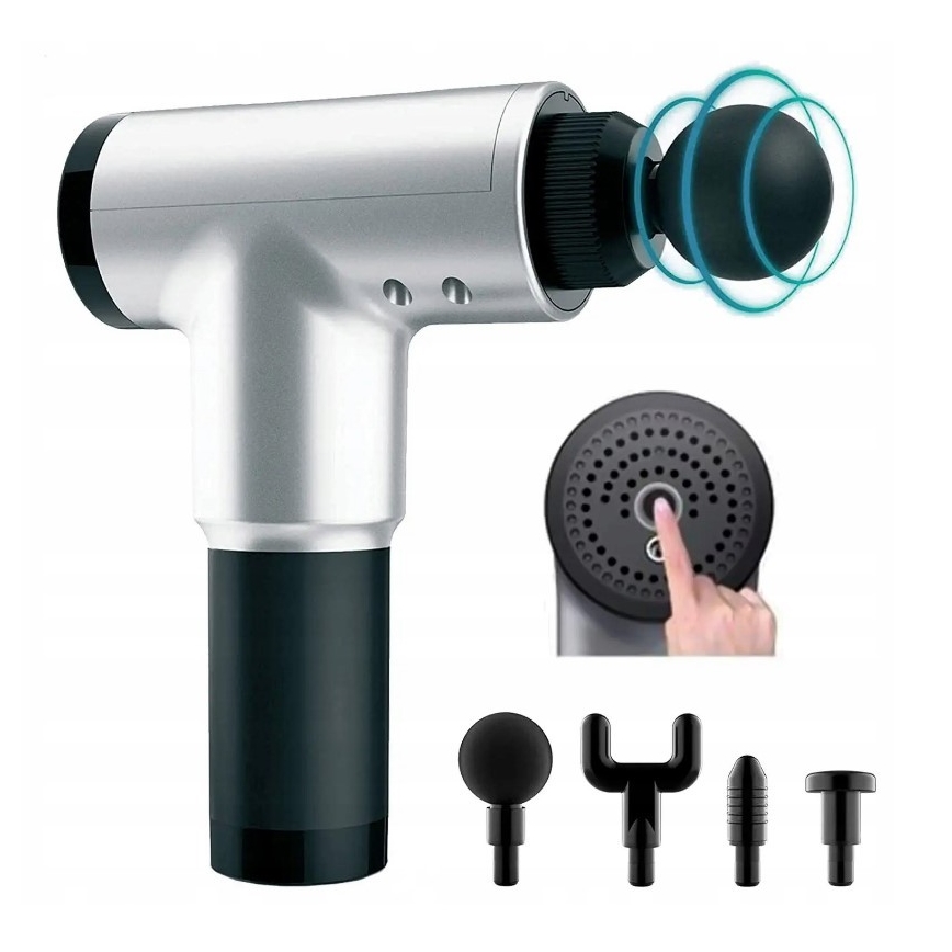 Pistolet de massage rechargeable 20W/8,4V 1500 mAh