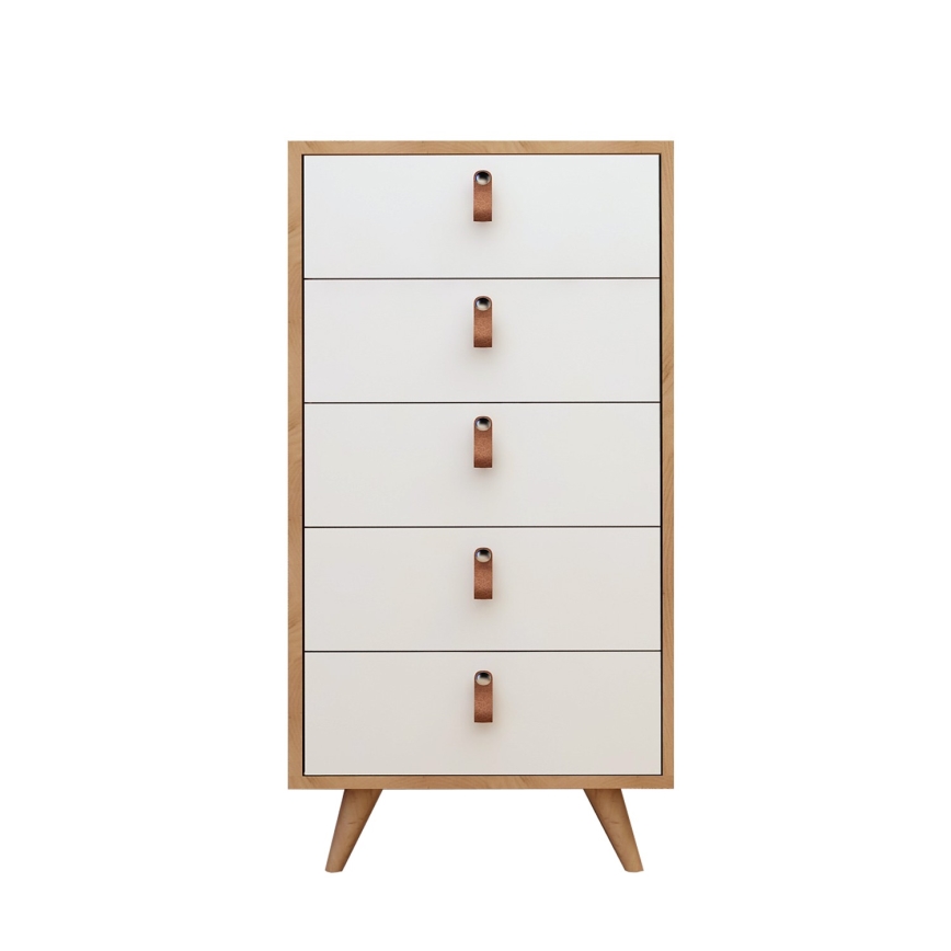 Placard FRENZU 103x50 cm blanc/beige