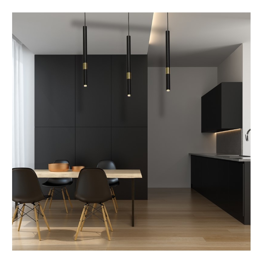 Plafond Lamp aan een koord MONZA 3xG9/7W/230V
