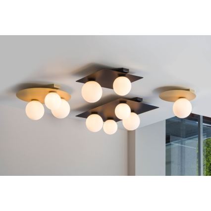 Plafond Lamp ARGON 1xG9/12W/230V zwart