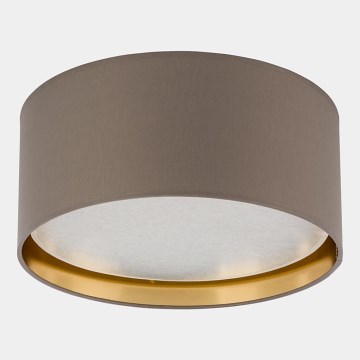 Plafond Lamp BILBAO 4xE27/15W/230V d. 45 cm bruin/goud