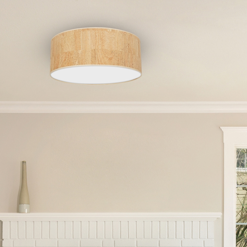 Plafond Lamp CORK 3xE27/60W/230V