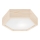 Plafond Lamp HEX NATURAL 1xE27/60W/230V d. 32 cm dennen