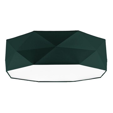Plafond Lamp KANTOOR 4xE27/15W/230V groen