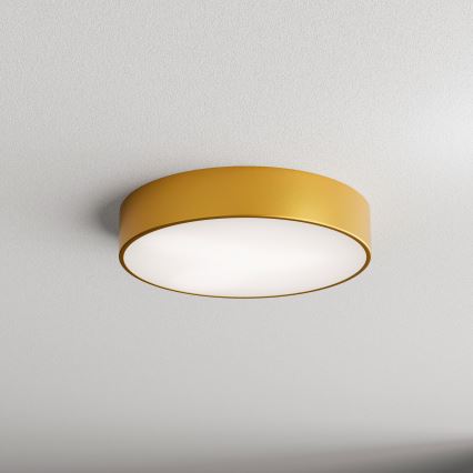 Plafond Lamp met Sensor CLEO 3xE27/24W/230V d. 40 cm goud