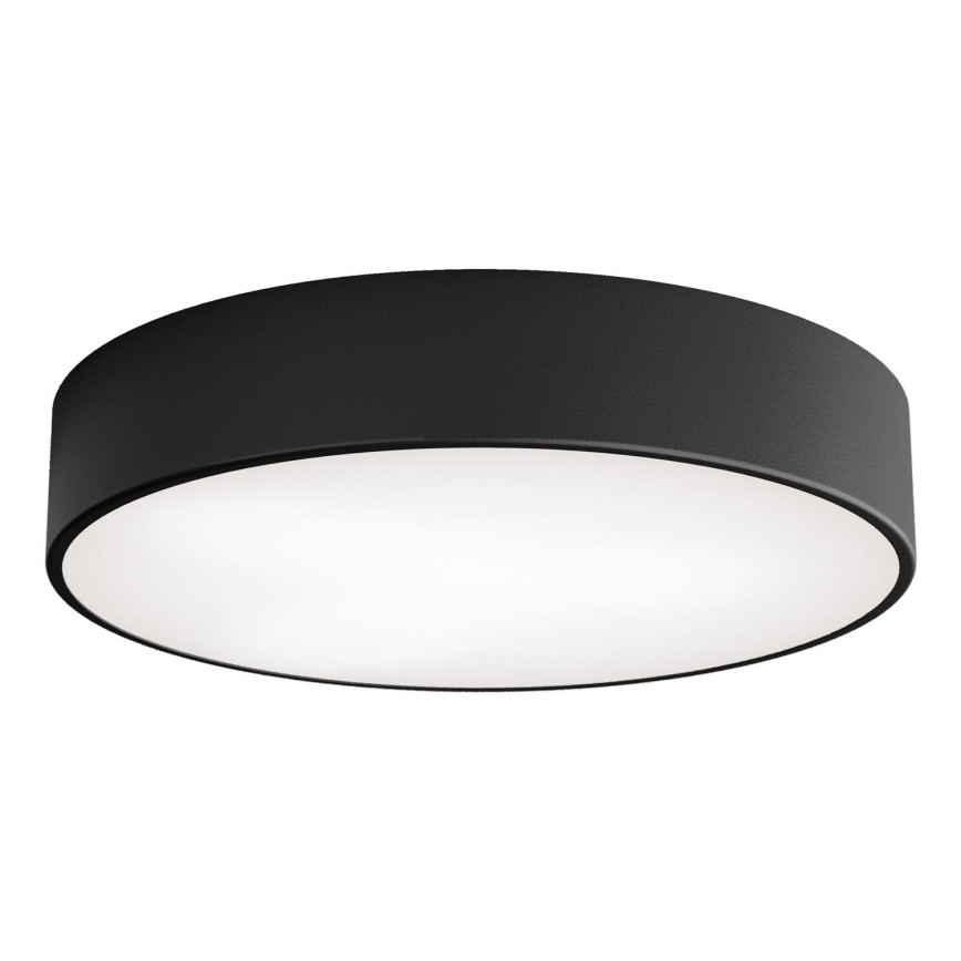 Plafond Lamp met Sensor CLEO 3xE27/24W/230V d. 40 cm zwart