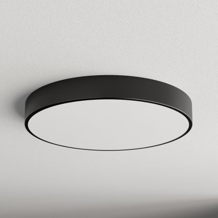 Plafond Lamp met Sensor CLEO 5xE27/24W/230V d. 60 cm zwart