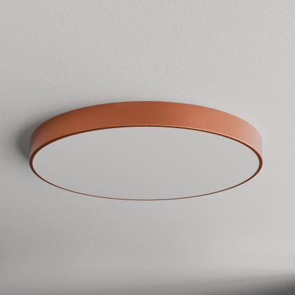 Plafond Lamp met Sensor CLEO 6xE27/24W/230V d. 80 cm koper