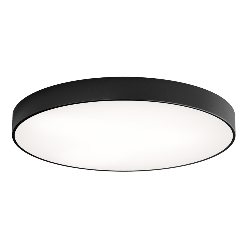 Plafond Lamp met Sensor CLEO 6xE27/24W/230V d. 80 cm zwart