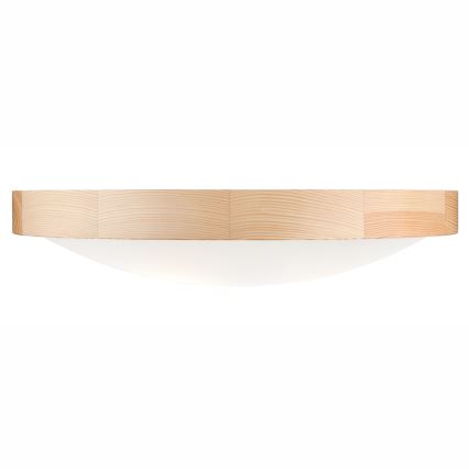 Plafond Lamp NATURAL SLIM 3xE27/60W/230V ø 47 cm grenen