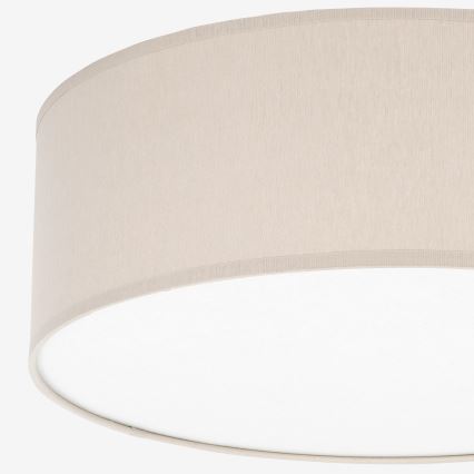 Plafond Lamp RONDO 4xE27/15W/230V d. 45 cm beige