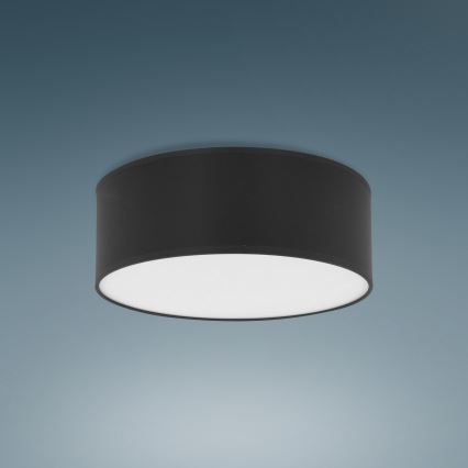 Plafond Lamp RONDO 4xE27/15W/230V d. 45 cm zwart