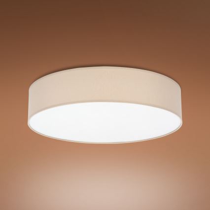 Plafond Lamp RONDO 4xE27/15W/230V d. 61 cm beige