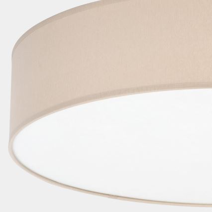 Plafond Lamp RONDO 4xE27/15W/230V d. 61 cm beige