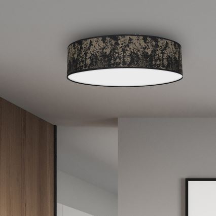 Plafond Lamp SATINO 3xE27/60W/230V goud