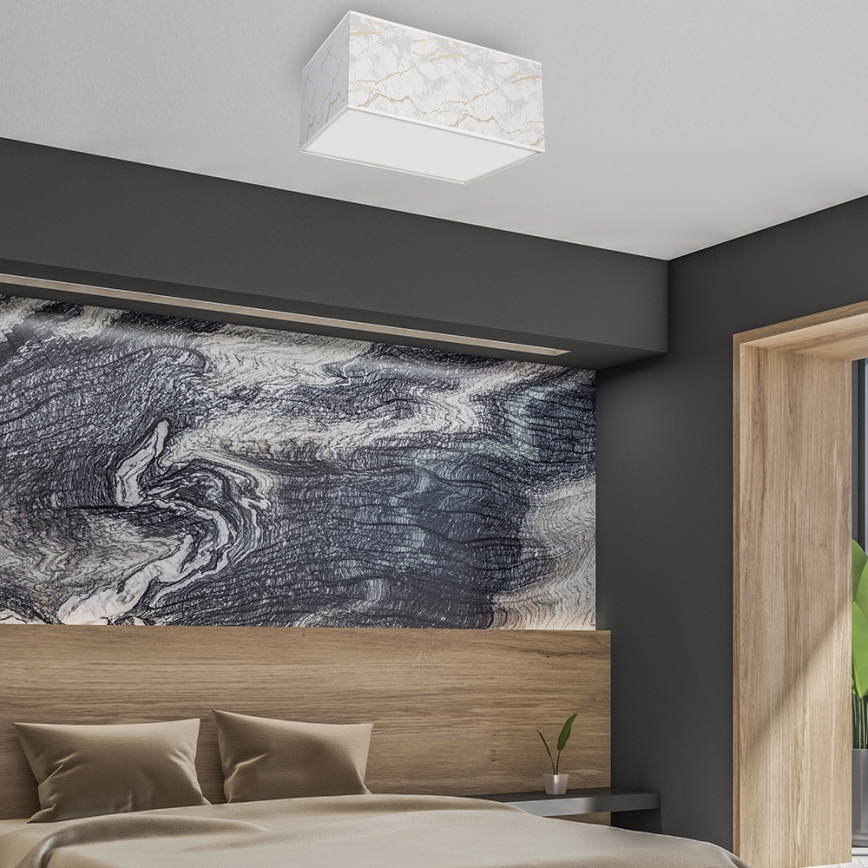 Plafond Lamp SENSO 3xE27/60W/230V wit