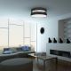 Plafond Lamp ULTIMO 2xE27/60W/230V zwart