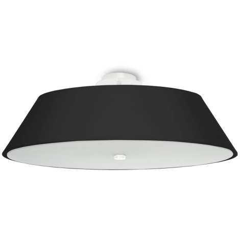 Plafond Lamp VEGA 5x E27 / 60W / 230V d. 60 cm zwart