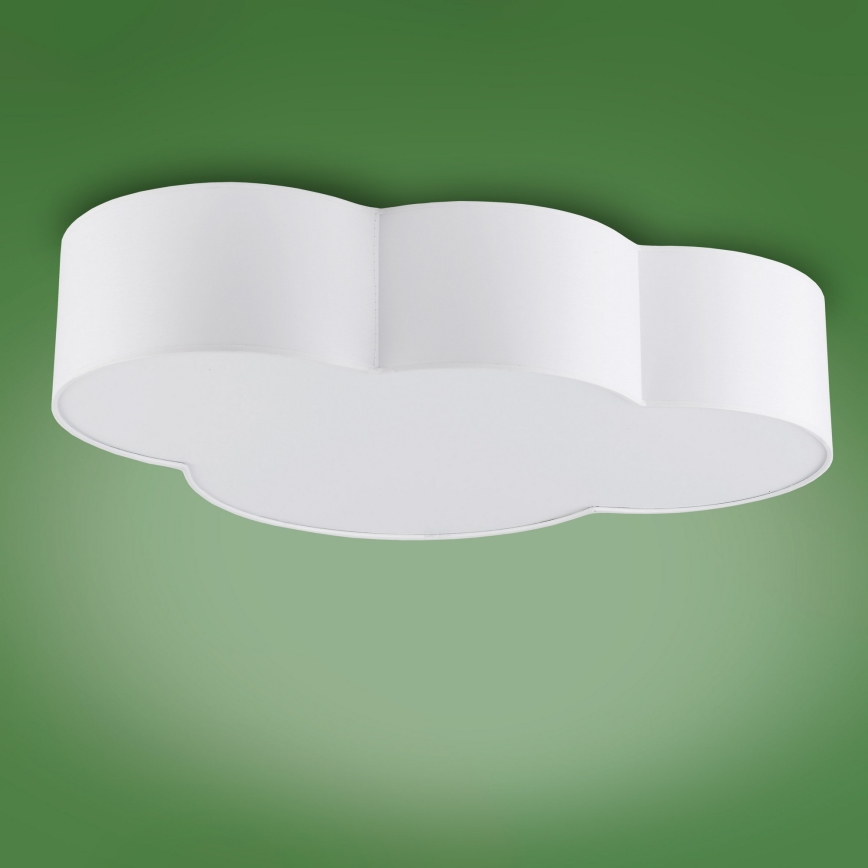Plafond Lamp voor Kinderen CLOUD 4xE27/15W/230V wit