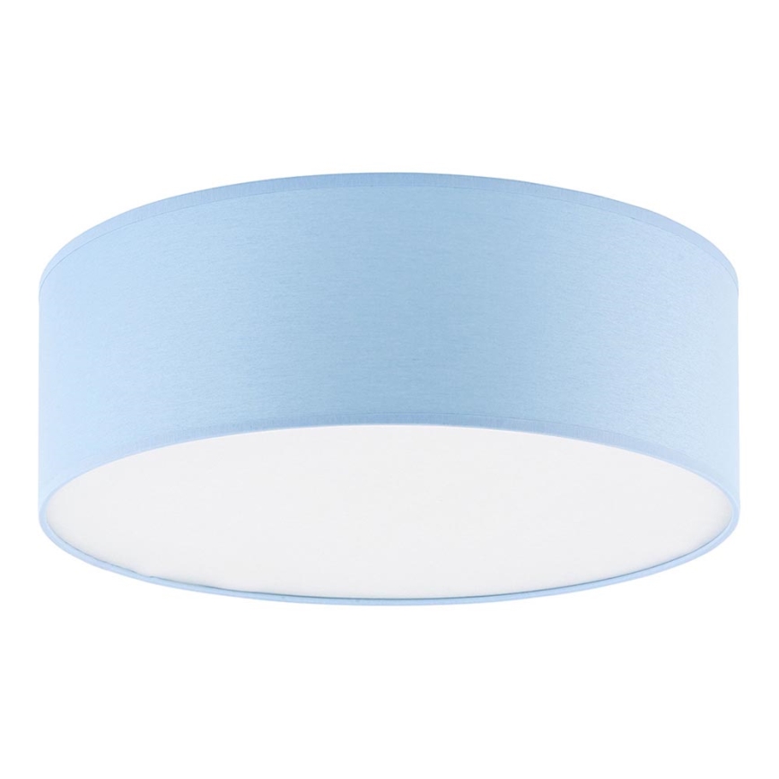 Plafond Lamp voor Kinderen RONDO KIDS 4xE27/15W/230V blauw