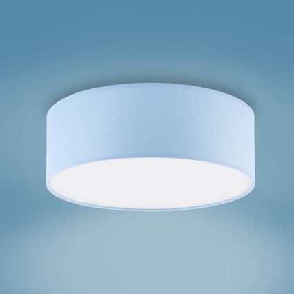 Plafond Lamp voor Kinderen RONDO KIDS 4xE27/15W/230V blauw