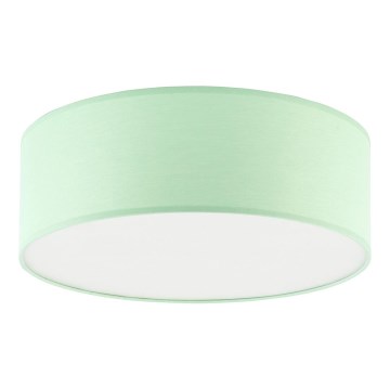 Plafond Lamp voor Kinderen RONDO KIDS 4xE27/15W/230V groen