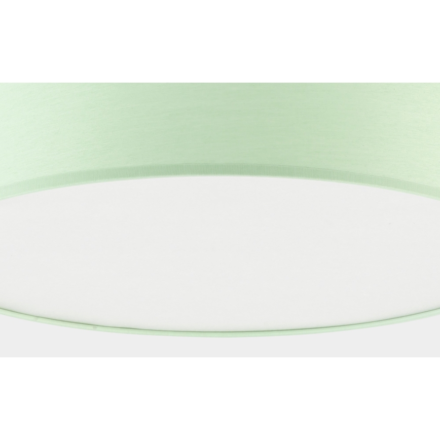 Plafond Lamp voor Kinderen RONDO KIDS 4xE27/15W/230V groen