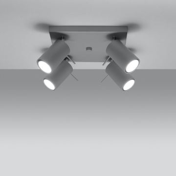 Plafond-Spot RING 4xGU10/40W/230V